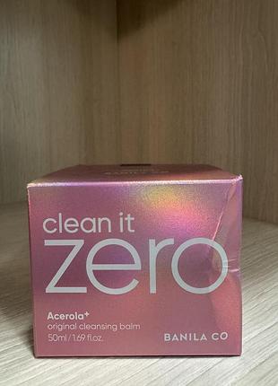 Очищувальний бальзам для обличчя banila co clean it zero original cleansing balm 50 ml
