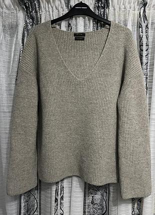Свитер massimo dutti вовна кашемір