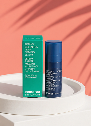 Разглаживающей сыворотки для лица innisfree retinol green tea pdrn firming serum объемом 5 мл