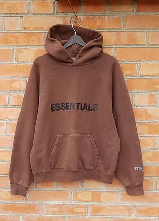 Fear of god essentials худі кофта oversize оригінал (s)
