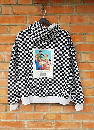 Childish tgf checkered boxy fit hoodie худи кофта оригинал (m)