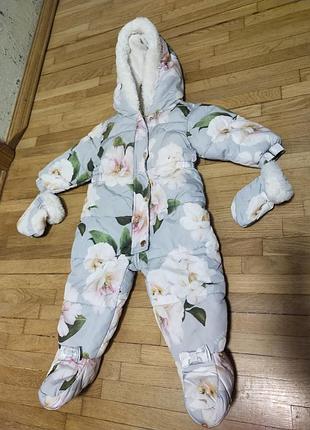 Зимний комбинезон ted baker на возраст 6-9 мес
