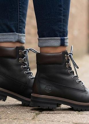 Timberland кожаные ботинки