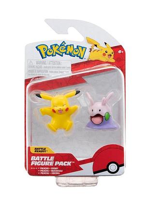 Набор игровых фигурок pokemon w15 - гумі и пикача