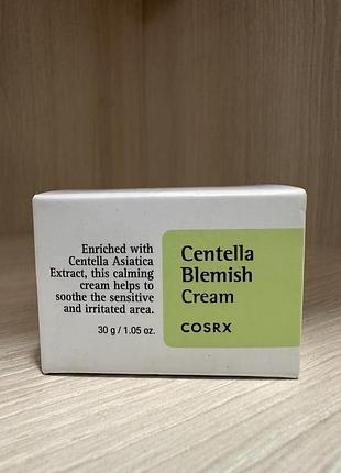 Крем проти пігментних плям з екстрактом центелли cosrx centella blemish cream відновлюючий 30ml