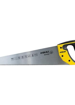 Ножівка для дерева 450 мм 11tpi grizzly sigma (4400881)