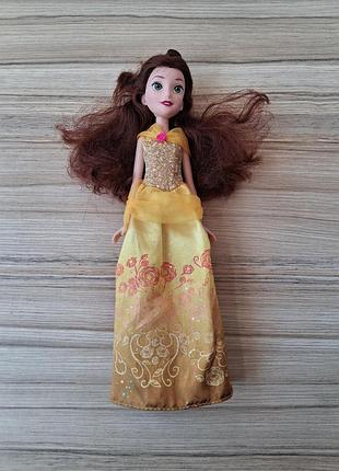 Кукла белль из серии disney princess royal shimmer hasbro