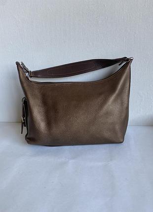 Сумка из натуральной кожи longchamp