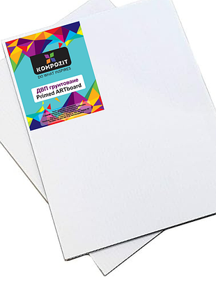 Дип грунтованное, белое, 25 х 30 см
