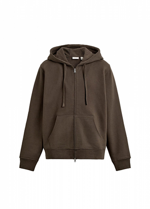 Худи на молнии zara 19817 brown l
