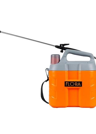 Опрыскиватель аккумуляторный 8л li-ion flora (5001564)