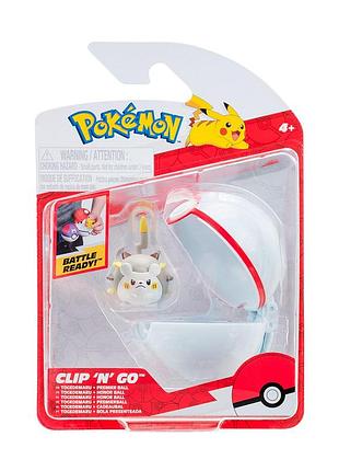 Игровой набор pokemon w16 - тогедедара в покебли (игровая фигурка, покебол)
