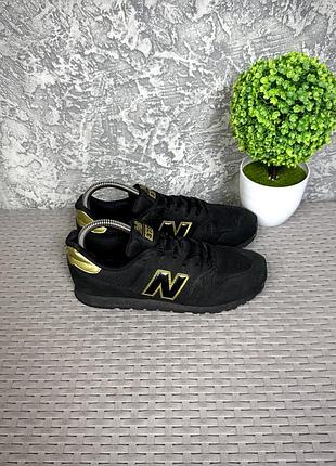 New balance 373 кроссовки 38 размер спортивные черные