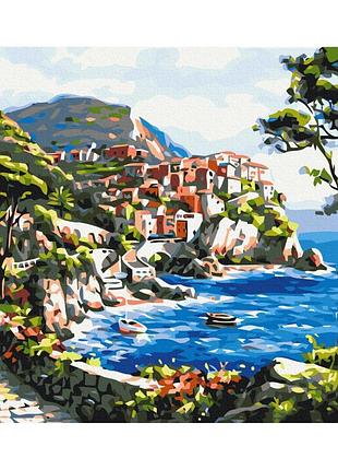 Картины по номерам «живописный остров» bs23164 (48x60 см l)