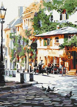 Картины по номерам «летнее кафе» bs8875 (48x60 см l)