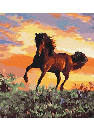 Картины по номерам «лошадь» bs6943 (48x60 см l)