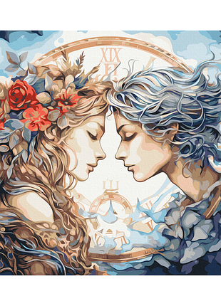 Картины по номерам «любовь вне времени» bs53891 (48x60 см l)