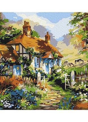 Картины по номерам «летний дом фей» bs51879 (48x60 см l)