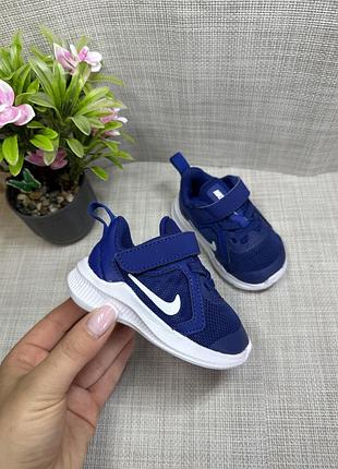 Оригінальні кросівки  nike на липучці дитячі нові для хлопчиків