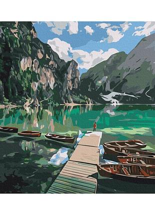 Картины по номерам «доломитовые альпы © роксолана баран» bs53777 (48x60 см l)