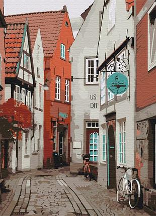 Картина за номерами "вуличками бремена" bs53286 (48x60 см l)
