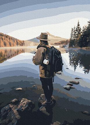 Картины по номерам «путешественник» bs52522 (48x60 см l)