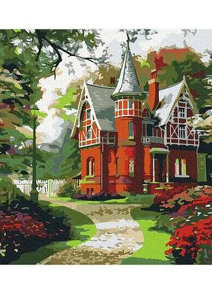 Картина за номерами "казковий будиночок" bs51613 (48x60 см l)