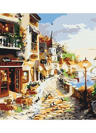 Картина за номерами "казкова вулиця" bs7233 (48x60 см l)