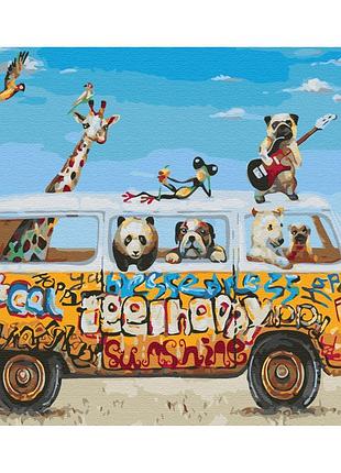 Картины по номерам «beastly tour» bs26177 (48x60 см l)