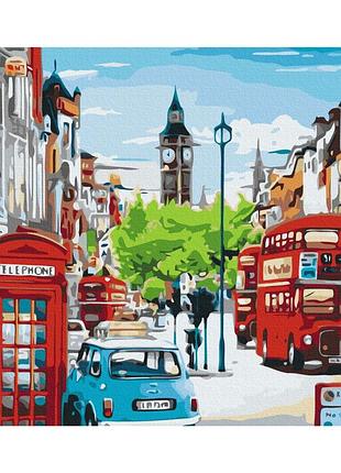 Картины по номерам «час пик в лондоне» bs33932 (48x60 см l)