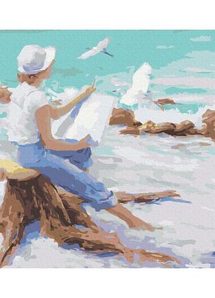 Картины по номерам «морское эссе» bs28383 (48x60 см l)
