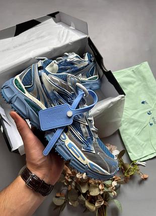 Off-white be right back blue white 5