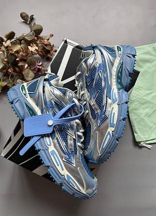 Off-white be right back blue white 6