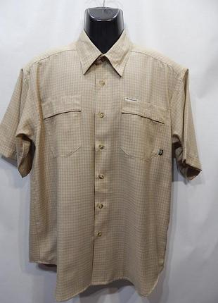 Чоловіча сорочка з коротким рукавом columbia р.50 (м) 020kr