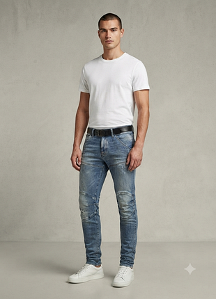 G star 5620 3d skinny стильні вузькі джинси