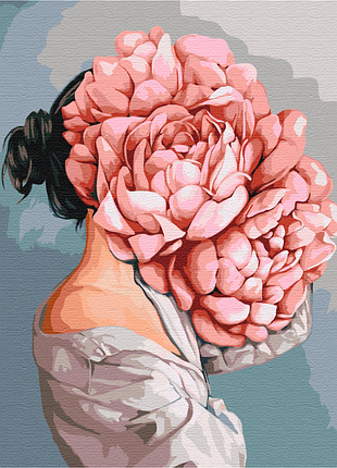 Картины по номерам «загадка © пионов михайловина дарья» bs52100 (48x60 см l)