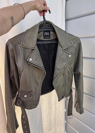 Косуха zara, в ідеальному стані, розмір м - ідеально підходить на s та xs