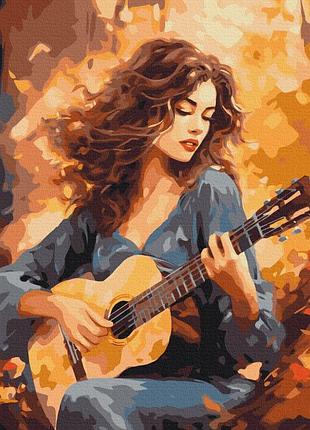 Картины по номерам «осенняя баллада» bs53787 (48x60 см l)