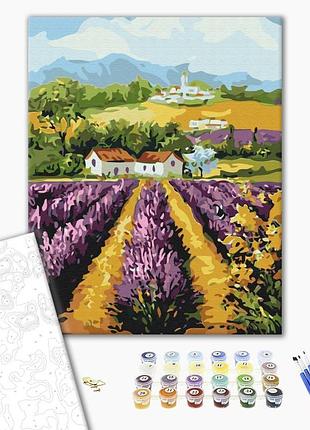 Картина за номерами "улюблений прованс" bs51408 (48x60 см l)