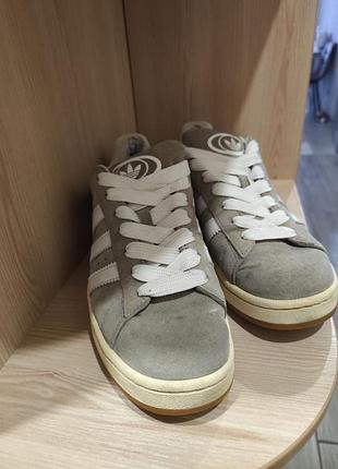 Кросівки adidas campus 00s grey white (адідас кампус сірі) – розмір 46 (28.5-29.5 см)