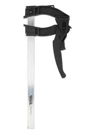 Струбцина столярна mastertool f-type швидкозатискна 250×90 мм 600 н 07-0014