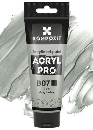 Краска художественная серия "пастель" acryl pro art kompozit 75 мл