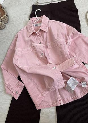 Джинсова куртка zara