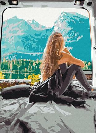 Картины по номерам «горное утро» bs52321 (48x60 см l)