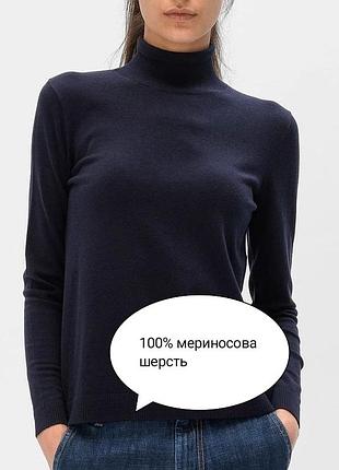 Шерстяний базовий жіночий гольф,водолазка s м