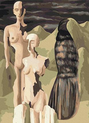 Картины по номерам «полярный свет. рене магрит» bs52380 (48x60 см l)