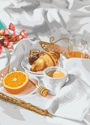 Картина за номерами "цитрусовий перекус" bs52594 (48x60 см l)