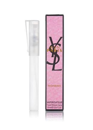 Женский мини парфюм yves saint laurent mon paris 10 мл