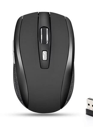 Бездротова мишка silent mouse 2.4g чорна