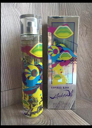 Salvador dali lovely kiss 95/100 мл. оригинал! стародел! правильное хранение!